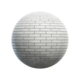 White brick wall 2